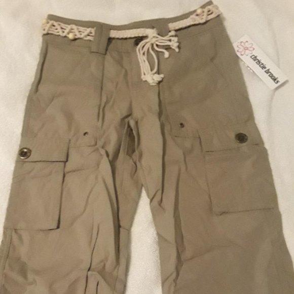 Vintage Girl's Christie Brooks Capri Pants size 8 - Picture 1 of 5